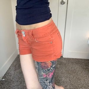 Indigo Rein forever orange shorts